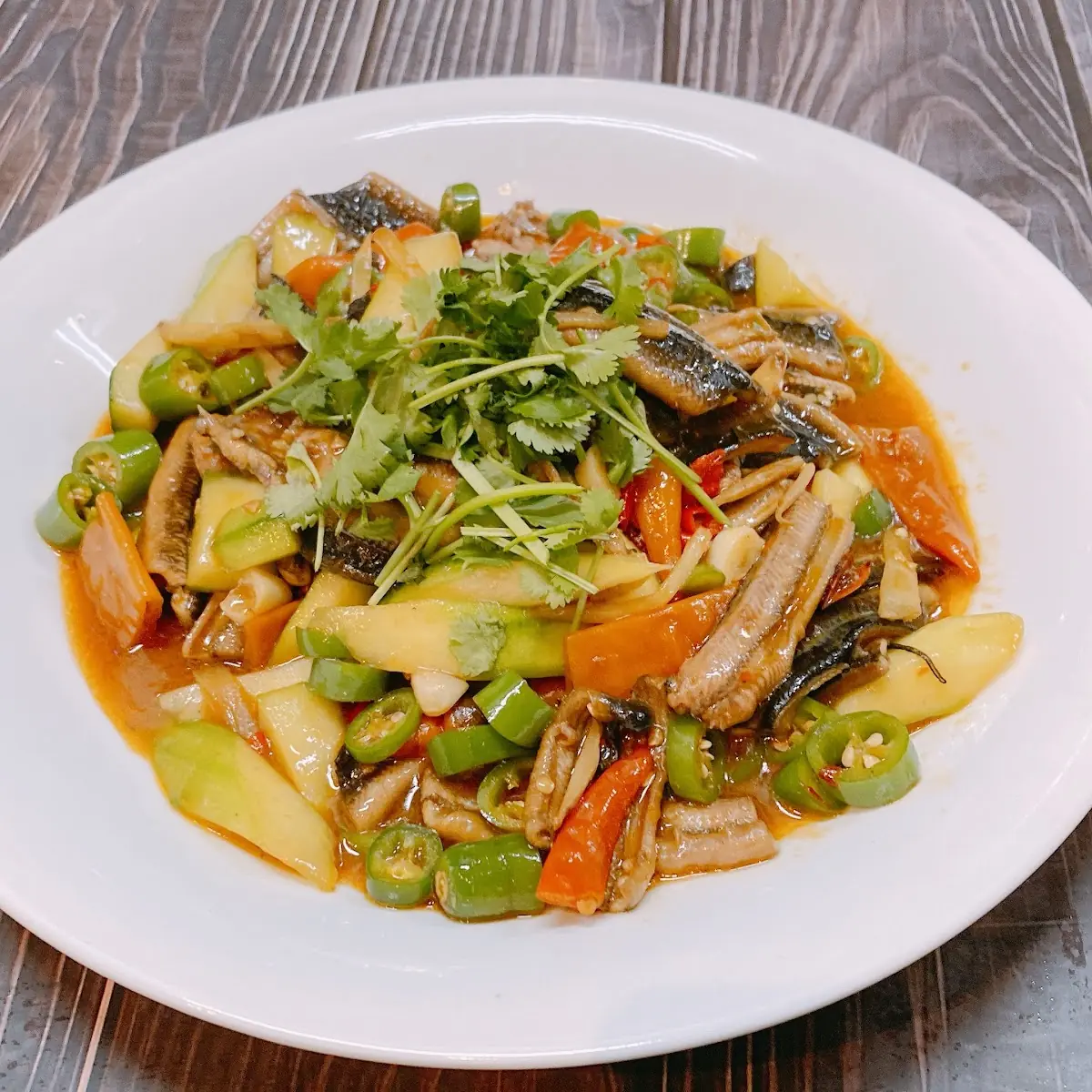 Chicken with Mixed Vegetable 蔬菜雞